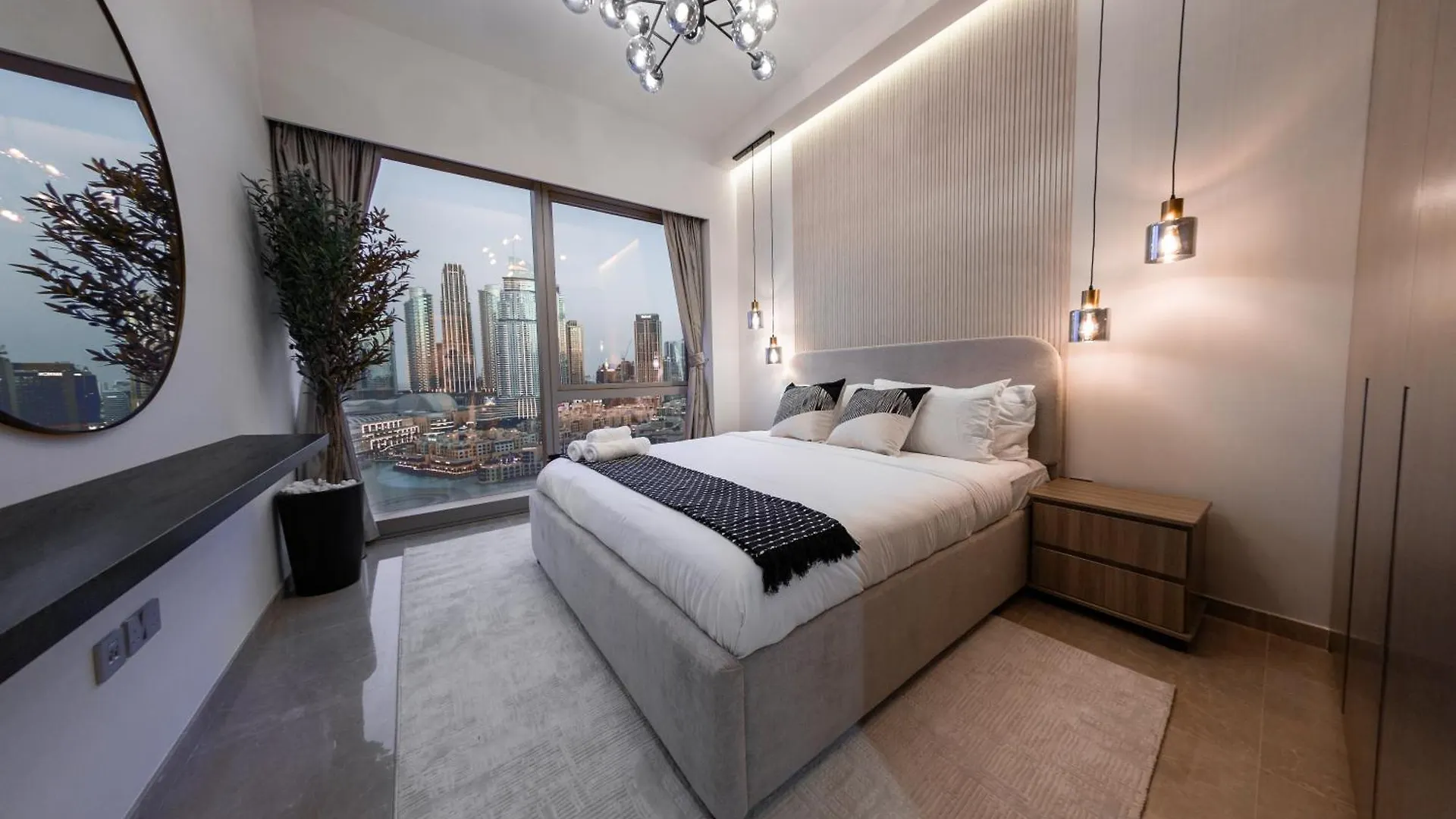 公寓 Grande Signature Residence, Burj Khalifa And Fountain View 迪拜