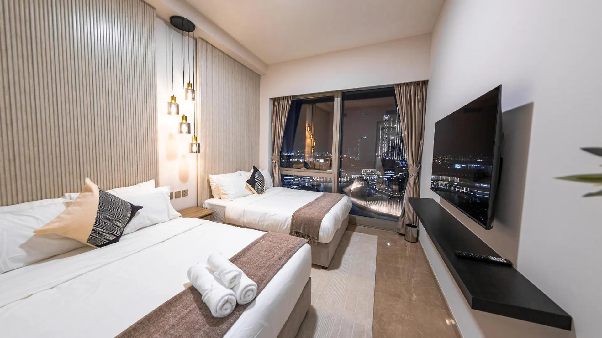 公寓 Grande Signature Residence, Burj Khalifa And Fountain View 迪拜